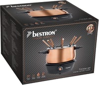Bestron elektromos fondue készlet 8 személyre termosztáttal és rozsdamentes villákkal 5