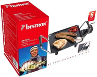 Bestron elektromos teppanyaki grill lap tapadásmentes bevonattal 6