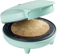 Bestron Kúpgofri Sütő 700W Tapadásmentes Menta Zöld Gofrisütő 1