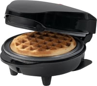 Bestron Mini Gofrisütő Antilengő Bevonattal, 550W, Fekete 1