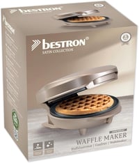 Bestron Mini Gofrisütő Klasszikus Gofrihoz, Tapadásmentes Bevonattal, Családi Partikhoz 5