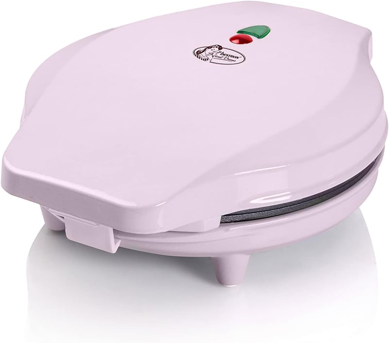 Bestron mini sütemény sütő állatos mintákkal, 700W, rózsaszín, tapadásmentes bevonattal