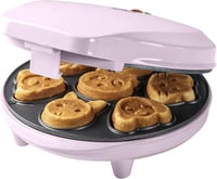 Bestron mini sütemény sütő állatos mintákkal, 700W, rózsaszín, tapadásmentes bevonattal 1