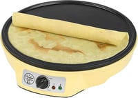 Aparat de făcut clătite retro Bestron Sweet Dreams - Ø 30 cm, 1000W, galben 4
