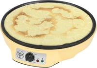 Aparat de făcut clătite retro Bestron Sweet Dreams - Ø 30 cm, 1000W, galben 1