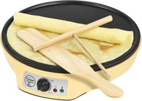 Aparat de făcut clătite retro Bestron Sweet Dreams - Ø 30 cm, 1000W, galben 2