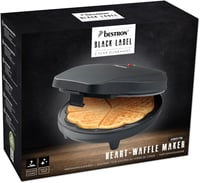 Bestron szívforma gofrisütő, 700W, antilengő bevonattal, fekete 7