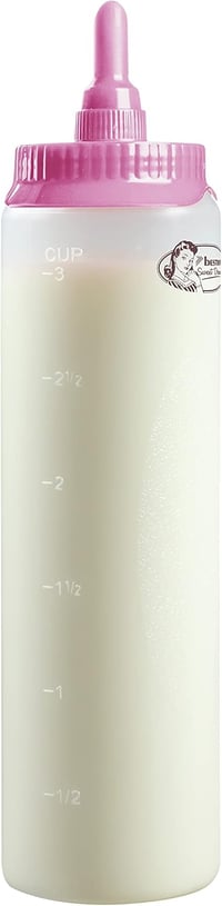 Bestron Tészta Adagoló Mérleg 700ml Palacsinta Fánk Muffin Tésztához Fehér 1