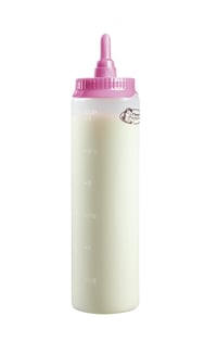 Bestron dozator za tijesto s mjernom skalom, 700 ml - bijela/ružičasta 1