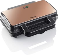 Bestron XL szendvicssütő 2 szendvicshez 900W automata hőmérséklet-szabályozással 2