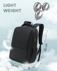 Besttravel Vízlepergető Laptop Hátizsák 15,6 Colos Notebookhoz - Unisex Utazó Táska Munkához, Iskolába, Kempingezéshez 3