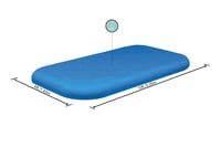 Husă pentru piscină Bestway 58108 pentru toate anotimpurile, pentru piscină gonflabilă de grădină, 305 x 183 cm 2