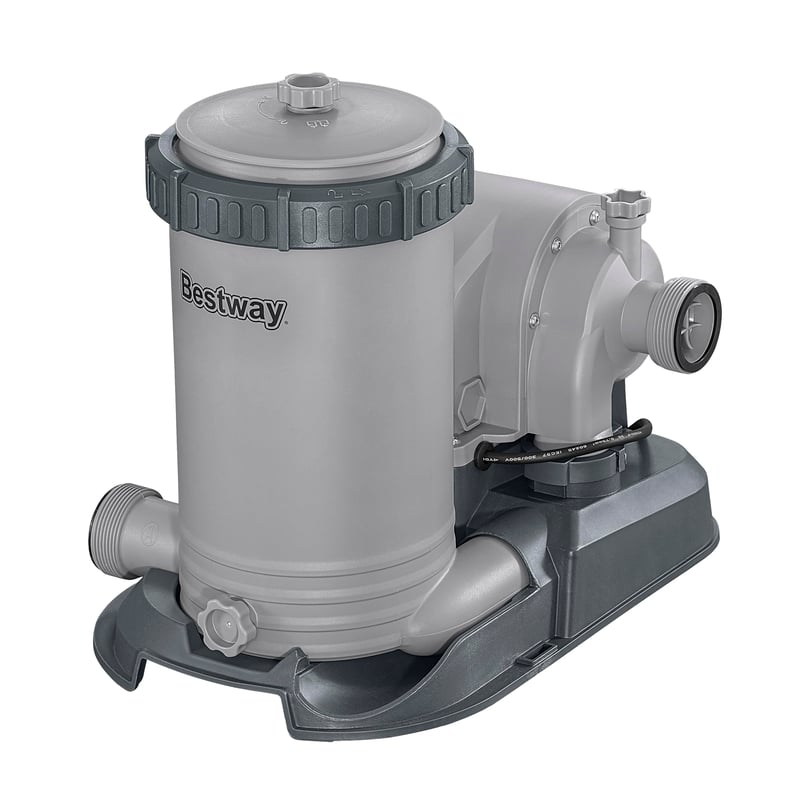 Kartušová filtrácia Bestway 58391-7 pre záhradné bazény 9463 l/h sivá 42x30x37 cm