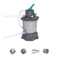 Piesková filtrácia Bestway 58515-7, prietok 3596 l/h, 30,6x30,6x62 cm, sivá/zelená 1