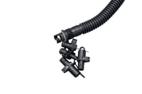 Vysokotlaková pumpa Bestway Air Hammer, prietok vzduchu 1800 / 3450 ml, čierno-sivá ručná hustilka 9