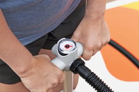 Vysokotlaková pumpa Bestway Air Hammer, prietok vzduchu 1800 / 3450 ml, čierno-sivá ručná hustilka 5