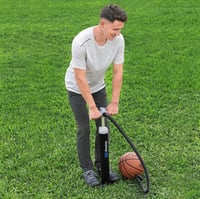 Vysokotlaková pumpa Bestway Air Hammer, prietok vzduchu 1800 / 3450 ml, čierno-sivá ručná hustilka 6