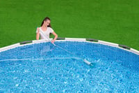 Bestway AquaPristine usisavač za bazen s pumpom, s 2 glave za čišćenje i crijevom, za bazene do 457 cm 2