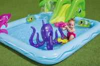 Bestway Aquarium dječje igralište na napuhavanje – 239 x 206 x 86 cm, 308 litara, višebojni vrtni bazen za djecu 4