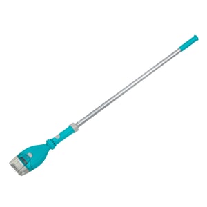 Bestway AquaTech baterijski usisavač za bazene, 150 cm, tirkizno-sivi, spremnik od 0,9 litara, za čišćenje dna bazena