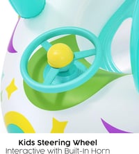 Bestway Autó Formájú Úszógumi Babáknak Többszínű - Space Splash Baby Float 3