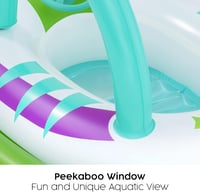 Bestway Autó Formájú Úszógumi Babáknak Többszínű - Space Splash Baby Float 5