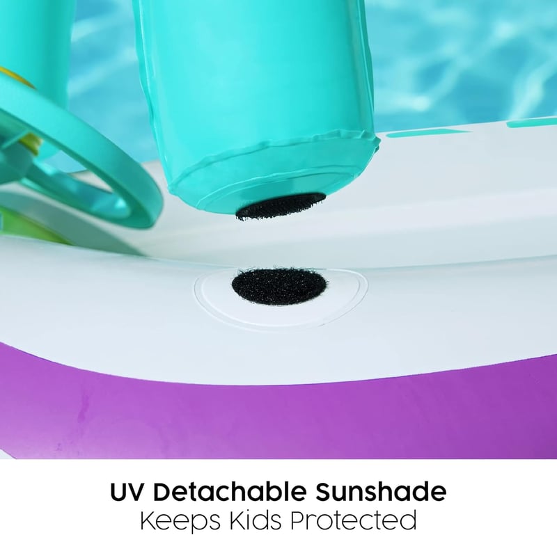 Bestway Autó Formájú Úszógumi Babáknak Többszínű - Space Splash Baby Float