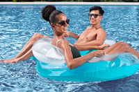 Bestway Cool Comfort dvojmiestne nafukovacie kreslo s operadlom, plavecké koleso pre dospelých pre dvoch 6