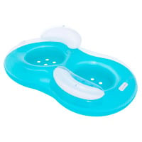 Bestway Cool Comfort dvojmiestne nafukovacie kreslo s operadlom, plavecké koleso pre dospelých pre dvoch 10