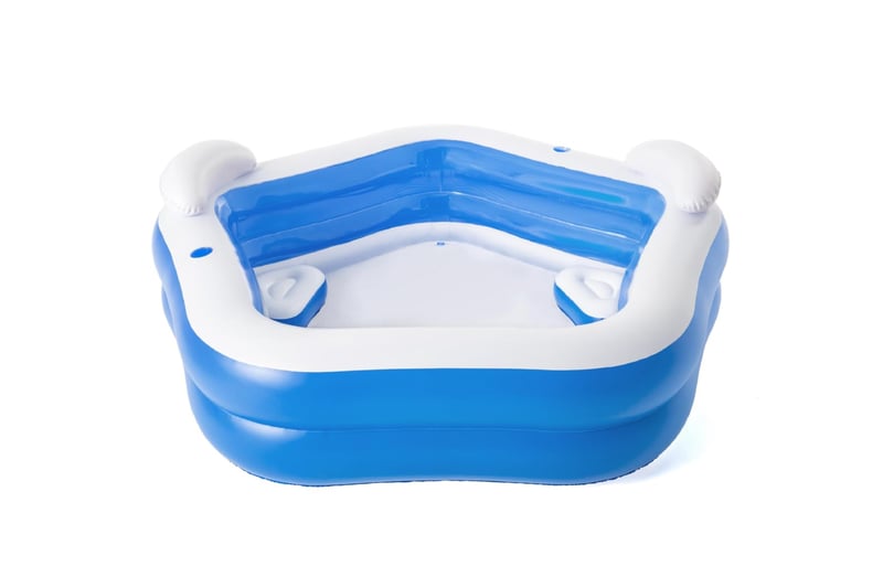 Bestway obiteljski bazen 213x206x69 cm - PVC vrtni bazen za brčkanje, kapaciteta 575 litara - za djecu i odrasle