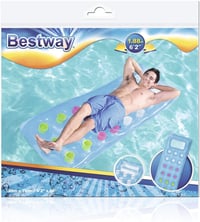 Nafukovacie lehadlo Bestway Fashion Lounge s okienkom, 188 x 71 cm, viacfarebné, nosnosť 90 kg 4