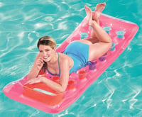 Saltea gonflabilă Bestway Fashion Lounge cu fereastră, roz, 188 x 71 cm 3