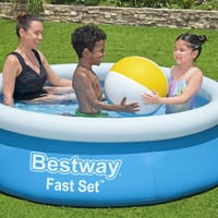 Nafukovací bazén Bestway Fast Set, 183x51 cm, 940 litrov, materiál TriTech, samonosný, bezpečnostný ventil, opravná záplata 2