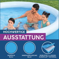 Bestway Fast Set vrtni bazen bez pumpe, 305x66 cm, plavi, okrugli (57456) 5