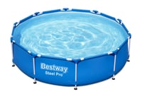 Bestway felfújható kerek medence 305x76 cm fekete A2100544 kerti strandmedence 4