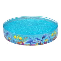 Bestway Fill'N Fun 55031 Nafukovací detský bazén 244x46 cm, záhradný bazénik s motívom klauna očkatého 1