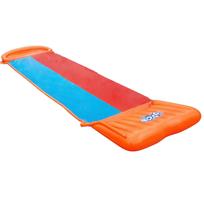 Bestway H2OGo Dvojitá šmykľavka s nafukovacou štartovacou rampou, 549 cm, viacfarebná