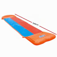 Bestway H2OGo Dvojitá šmykľavka s nafukovacou štartovacou rampou, 549 cm, viacfarebná 7