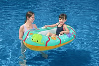 Nafukovacia plavecká matrac Bestway Happy Crustacean Junior pre deti – 119 x 79 cm – letná plážová matrac s motívom kraba 2