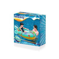 Nafukovacia plavecká matrac Bestway Happy Crustacean Junior pre deti – 119 x 79 cm – letná plážová matrac s motívom kraba 8