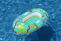 Nafukovacia plavecká matrac Bestway Happy Crustacean Junior pre deti – 119 x 79 cm – letná plážová matrac s motívom kraba 10