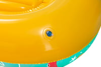 Nafukovacia plavecká matrac Bestway Happy Crustacean Junior pre deti – 119 x 79 cm – letná plážová matrac s motívom kraba 9
