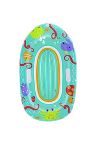 Nafukovacia plavecká matrac Bestway Happy Crustacean Junior pre deti – 119 x 79 cm – letná plážová matrac s motívom kraba 6