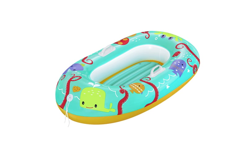 Nafukovacia plavecká matrac Bestway Happy Crustacean Junior pre deti – 119 x 79 cm – letná plážová matrac s motívom kraba