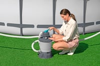 Bestway Homokszűrős Vízforgató Szivattyú 3028 l/h Teljesítmény 85 W Medence Szűrőrendszer 2