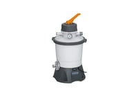 Pompă cu filtru cu nisip Bestway, capacitate 3028 L/800 gal, 62 cm, alb, pentru piscină 6