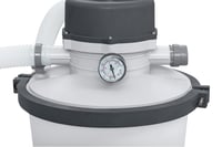 Pompă cu filtru cu nisip Bestway, capacitate 3028 L/800 gal, 62 cm, alb, pentru piscină 8
