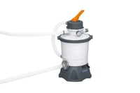 Pompă cu filtru cu nisip Bestway, capacitate 3028 L/800 gal, 62 cm, alb, pentru piscină 5
