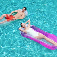 Nafukovací matrac Bestway HydroLuxe 160 x 84 cm v červenej alebo zelenej farbe, ľahký a pohodlný 2