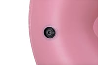Nafukovacie kreslo Bestway Inflate-A-Chair 112x112x66 cm, ružové, zamatové vinylové ležadlo do interiéru aj exteriéru, pre 1 osobu 8